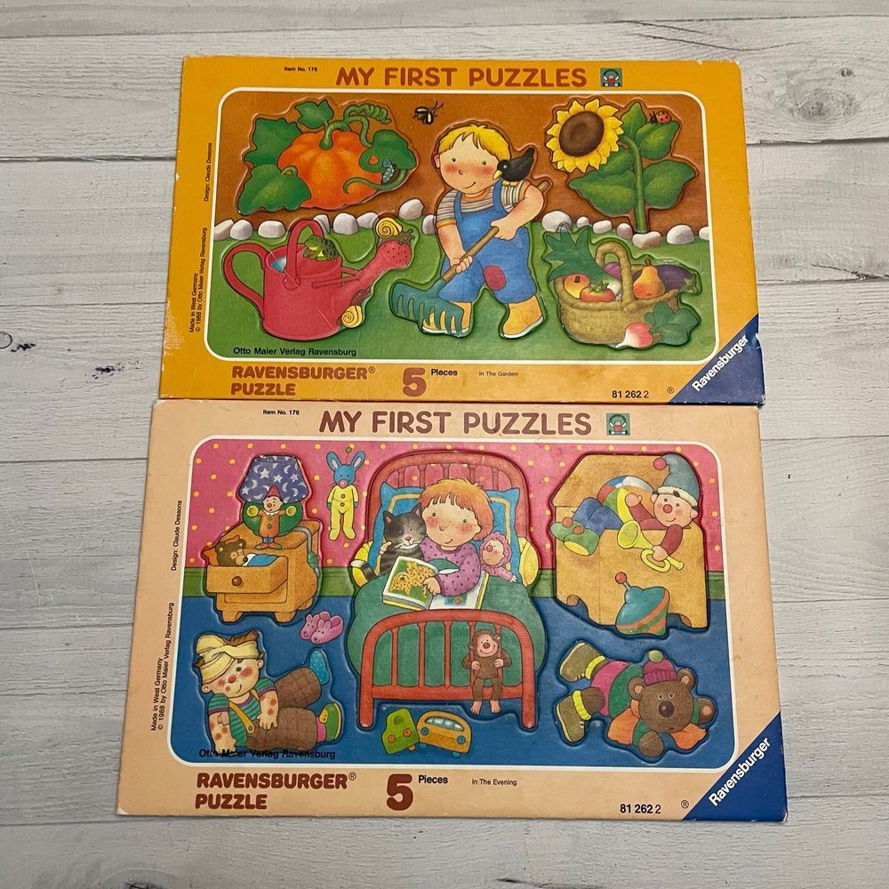 Vintage‎ ravensburger my first puzzles